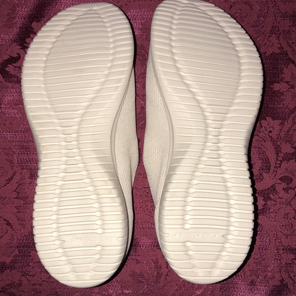 Skechers Ultra Flex Flat Washable Knit Slip-On Shoes - Harmonious - Picture 7 of 8